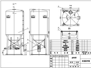 添料罐cad图纸