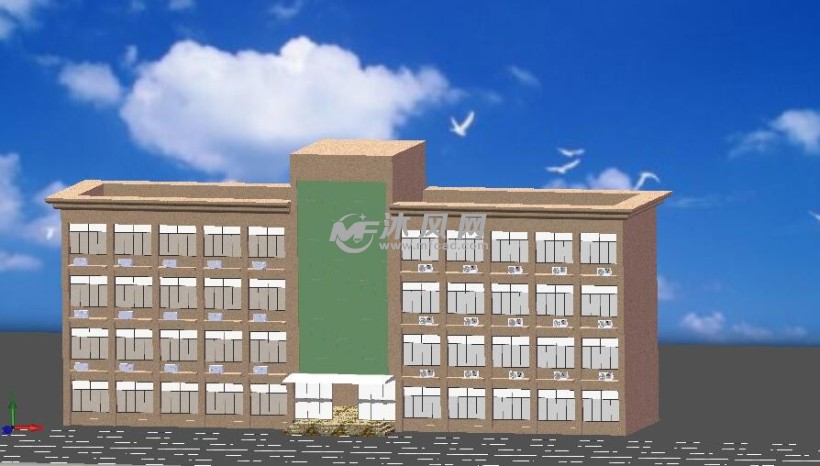 某单位办公楼实体