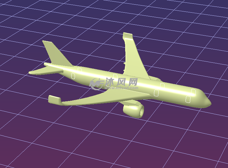 catia空客a350 - 航空航天图纸 - 沐风网