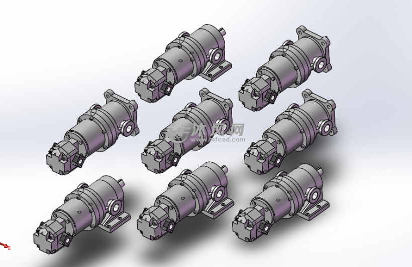 8款VPNCG系列变量泵+齿轮泵模型