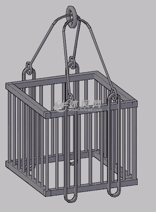 钢筋吊装笼 - 工程机械/建筑机械图纸 - 沐风网