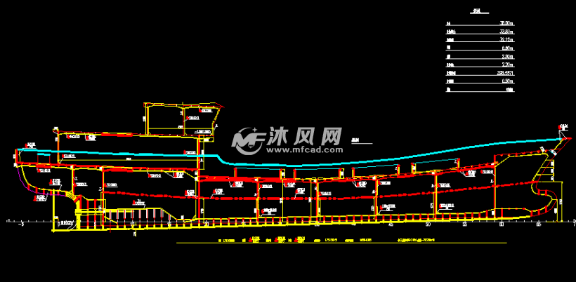 38米渔船cad图 - 海洋船舶图纸 - 沐风网