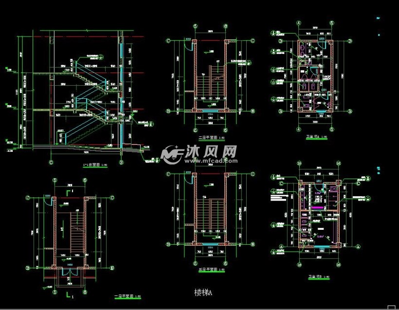 3层6班幼儿园建筑设计施工图