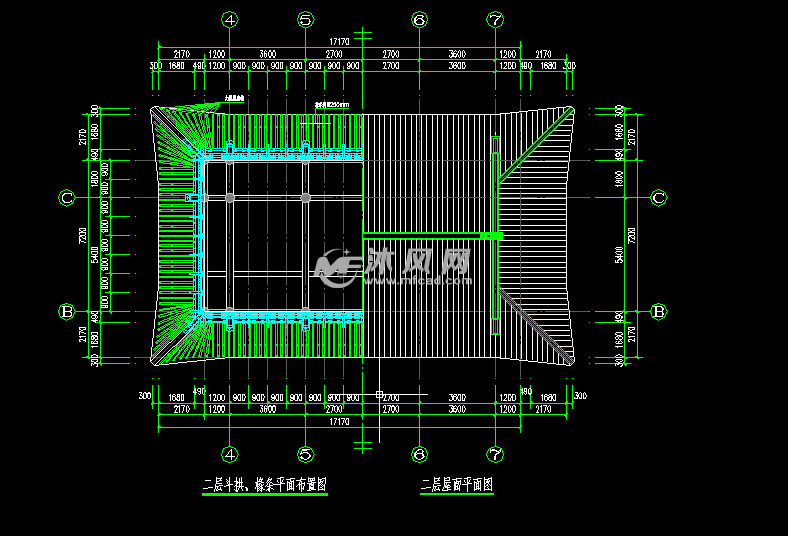 某地宗氏祠堂古建施工图