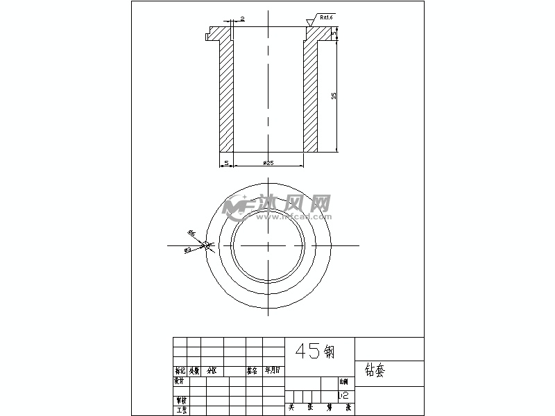 尾座体钻孔夹具设计cad图