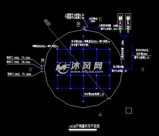 uasb厌氧罐图纸