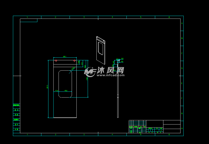 高铁电控移动门设计