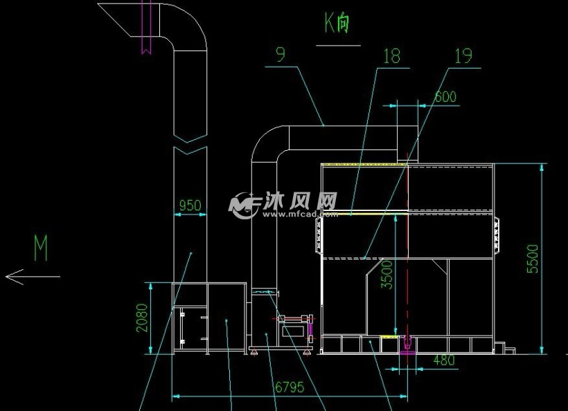 干式喷漆房 - 通用设备图纸 - 沐风网