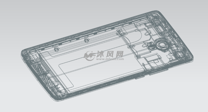 老款手机结构设计模型