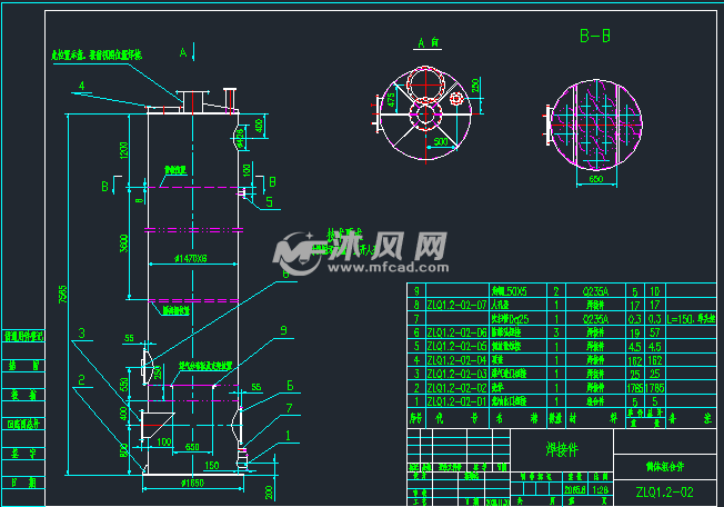 电捕焦油器图