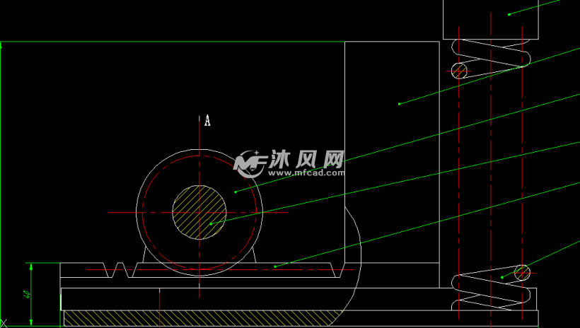 齿轮齿条2d画法