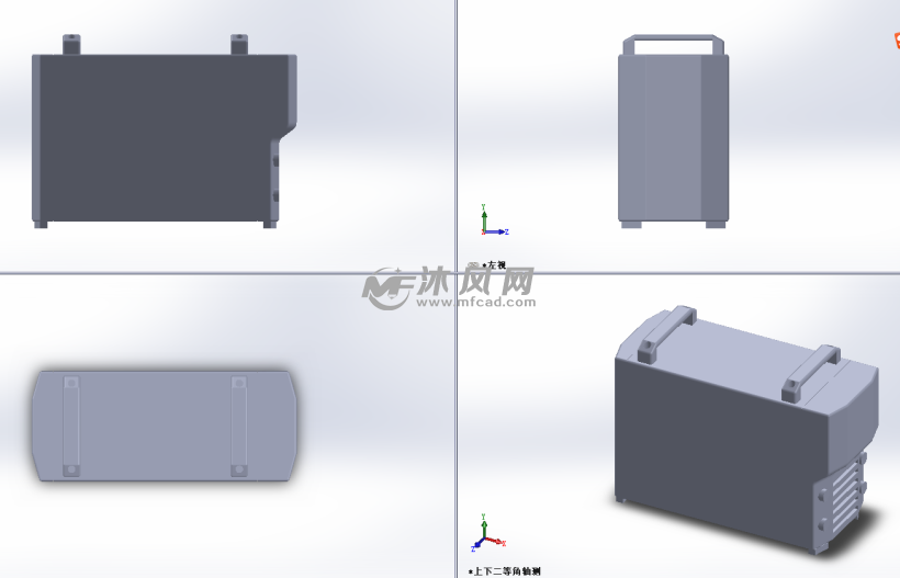 焊机3d模型 - 机械加工图纸 - 沐风网
