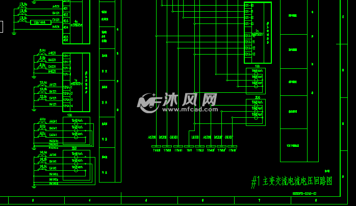 某110KV变电站-输变电二次设计图纸专业心肌图纸损伤急性的心电图图片