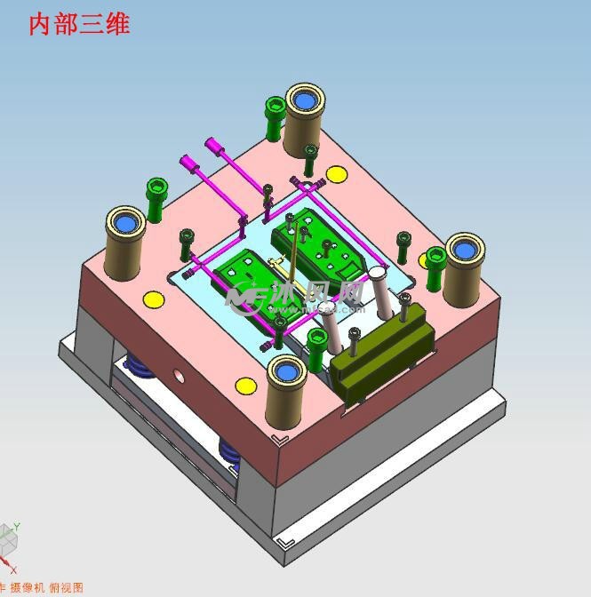 插座零件-插线排塑料模具设计及模具零件加工工艺