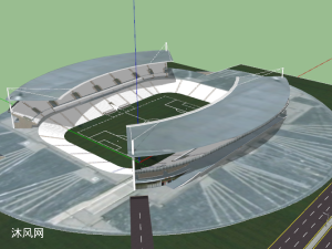 大型运动会体育场建筑模型