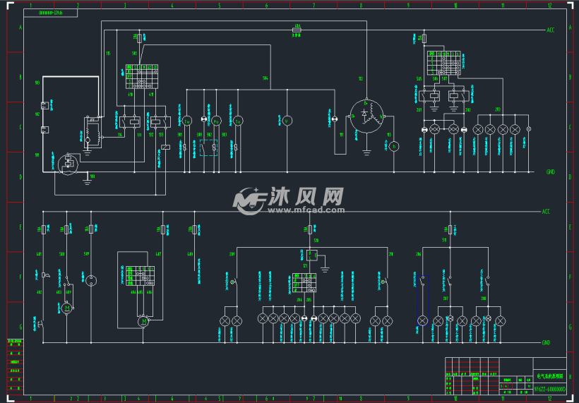 zl50f型装载机图纸cad图纸