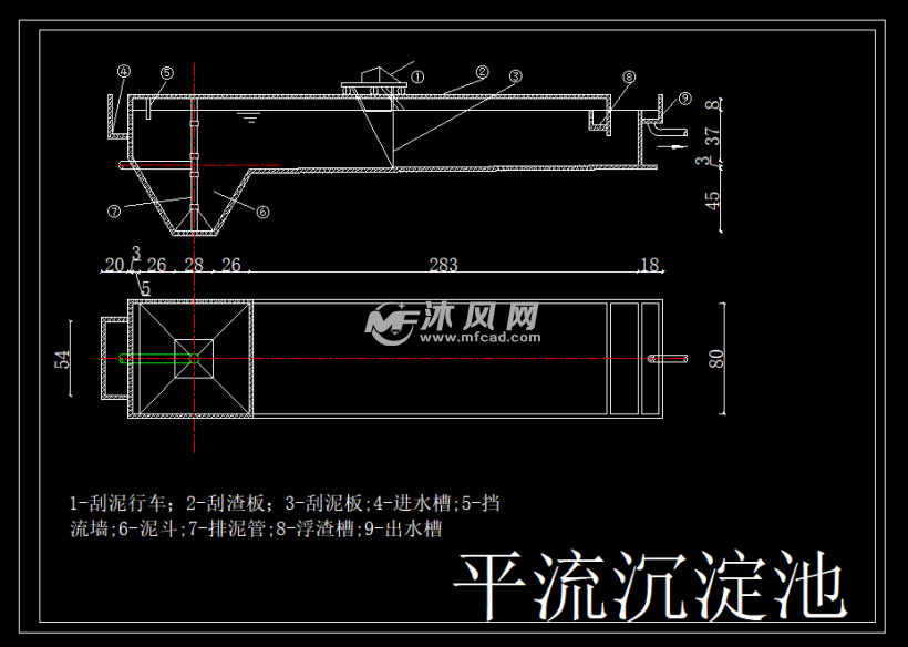 平流沉淀池