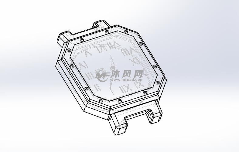 手表设计模型设计图 - 日常用品图纸 - 沐风网