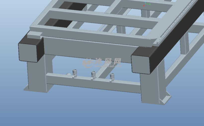 通用机架三维模型图纸 - 机床附件图纸 - 沐风网