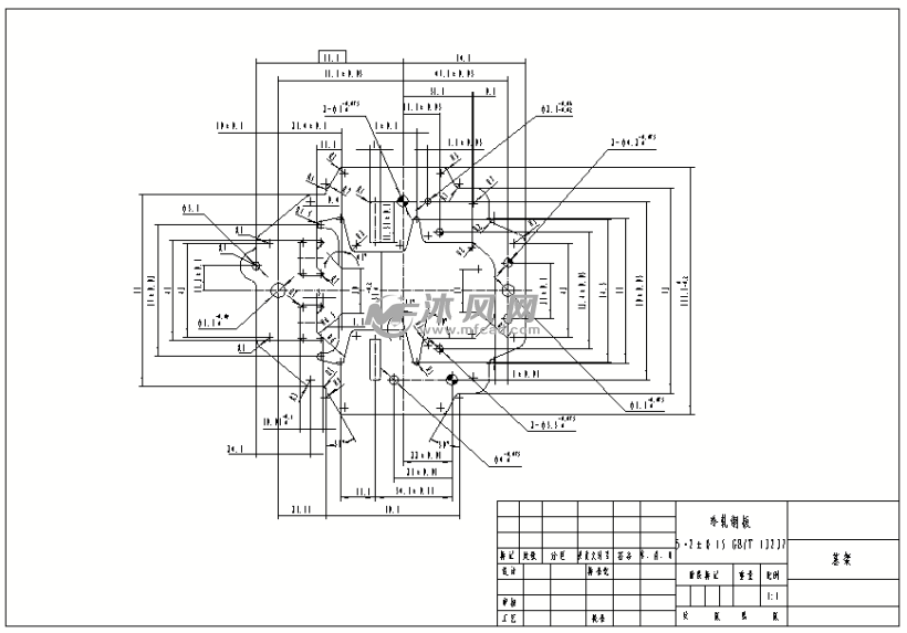 产品2d零件图纸