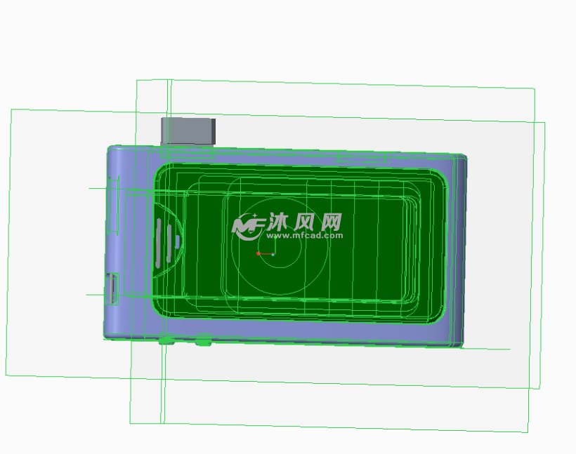 手机俯视图