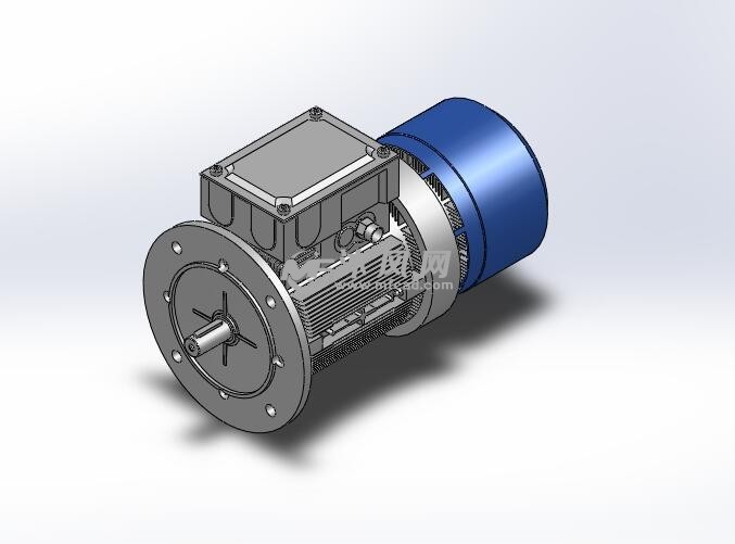 b5-三相异步制动电动机模型