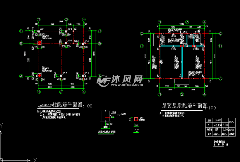 梁配筋图解