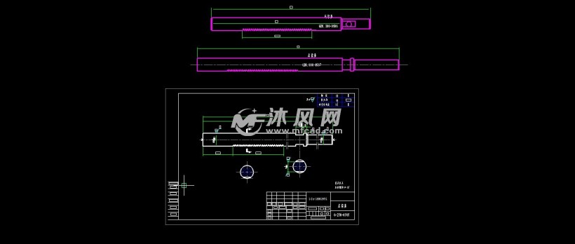 左齿条