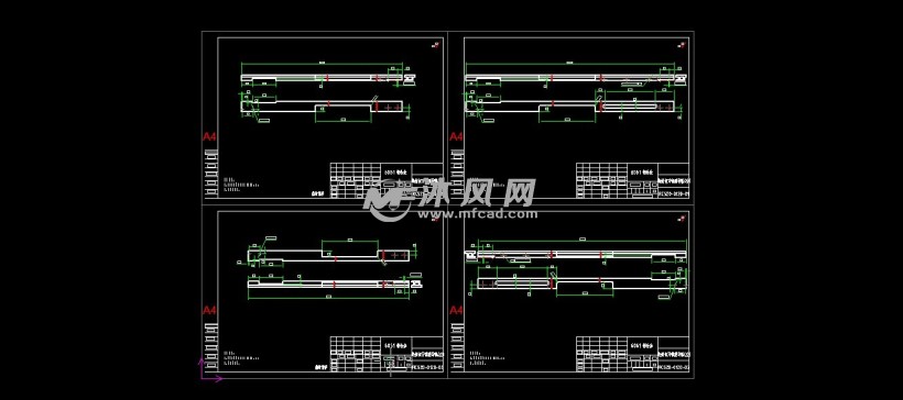 520全自动连续拉伸膜真空包装机图纸