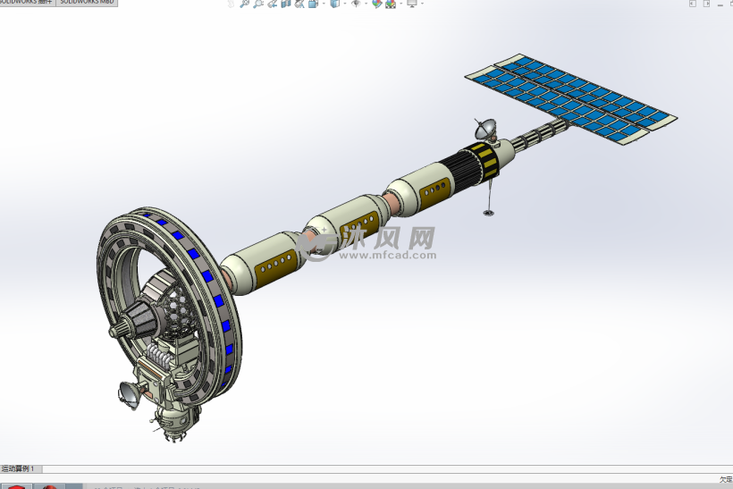 空间站设计模型