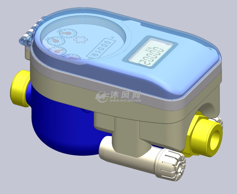 dn15 ic卡付费水表