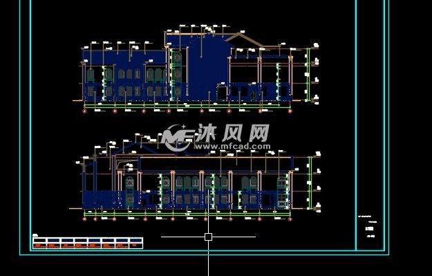 成都郫县公办幼儿园建筑设计图