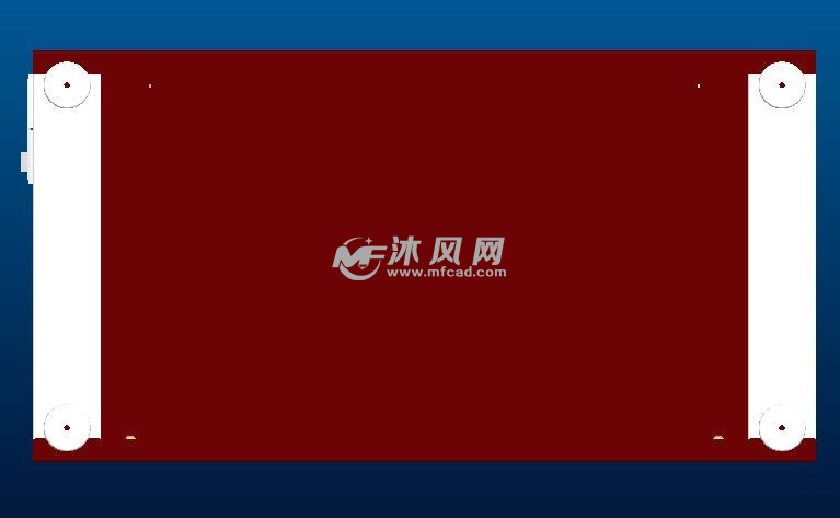底面的图纸预览图