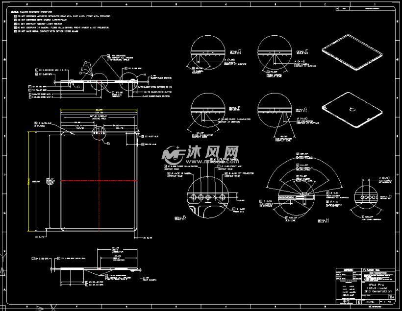 iPad Pro (12.9-inch)3rd 2018第3代依苹果官方