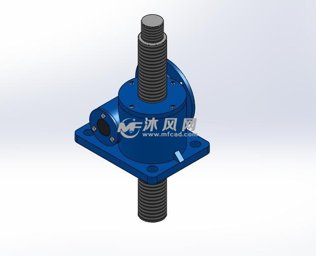 8种型号swld25t蜗轮丝杆升降机模型