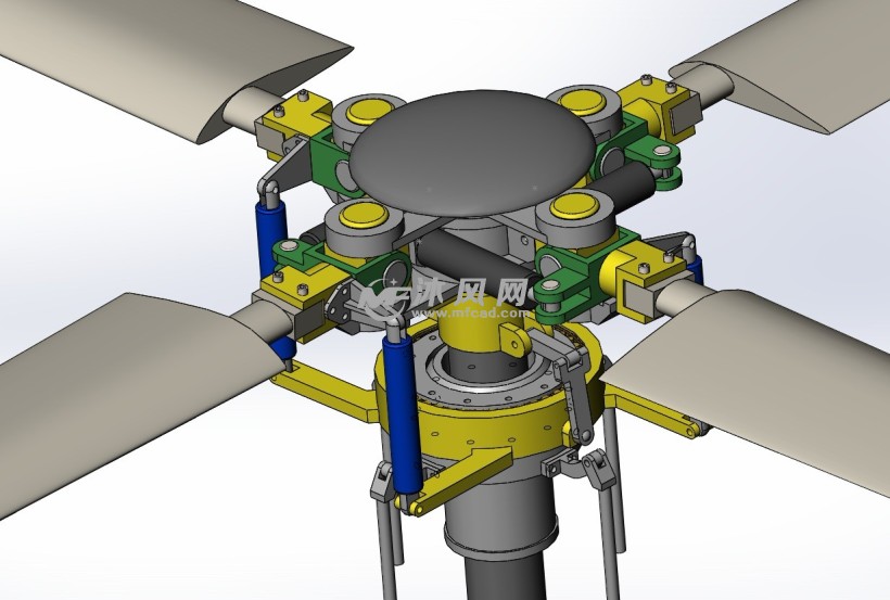直升机铰接式旋翼桨毂