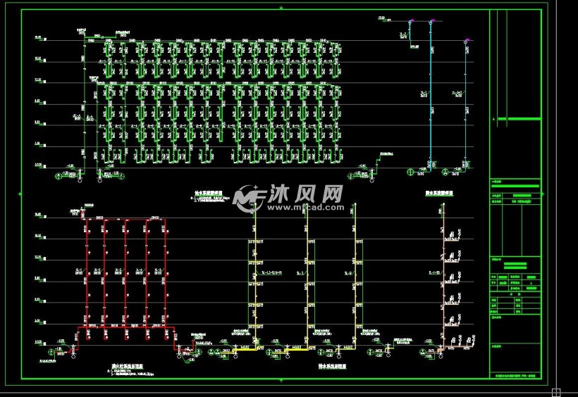 给排水系统图