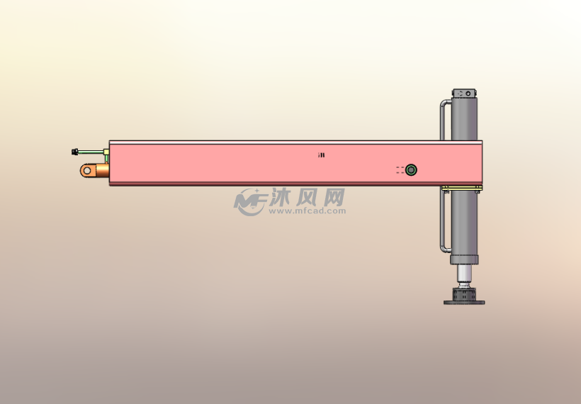 吊车液压支腿