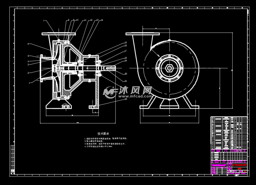 小型离心泵设计