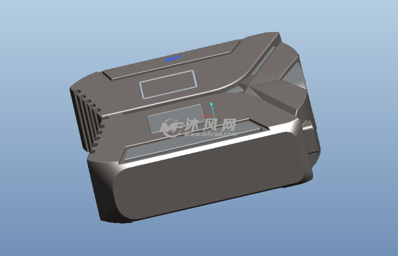 投影仪三维模型图纸