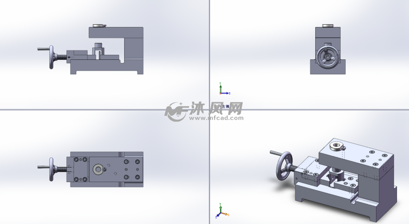 圆柱零件类钻孔夹具