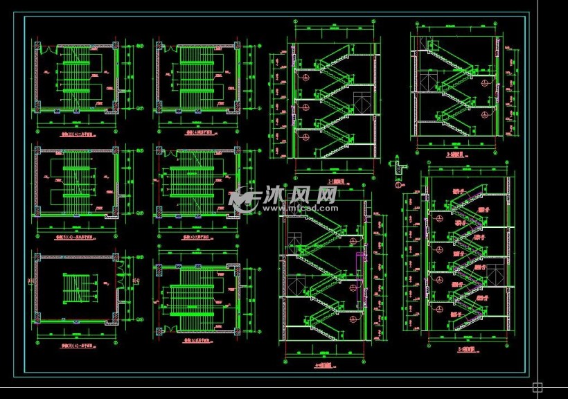 建筑楼梯图