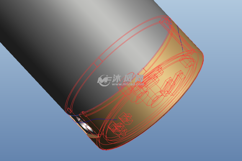 加热保温杯三维模型图纸