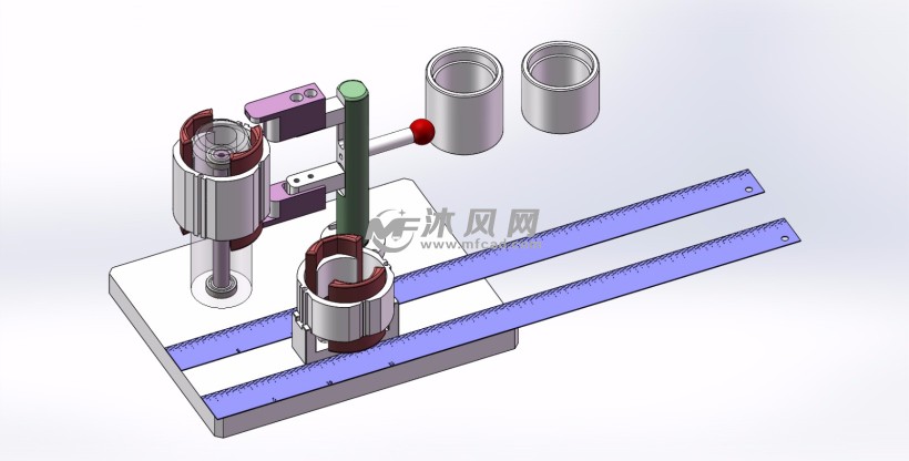 定子内径与线圈检测工装