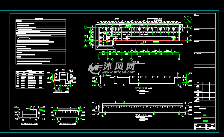 乡村中学旱厕 - 详图,图库图纸 - 沐风网