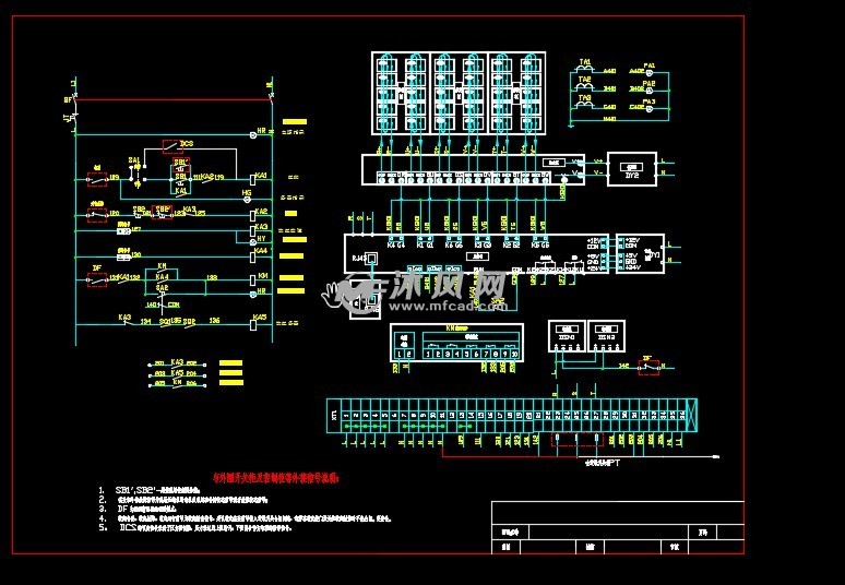 电控柜cad图纸