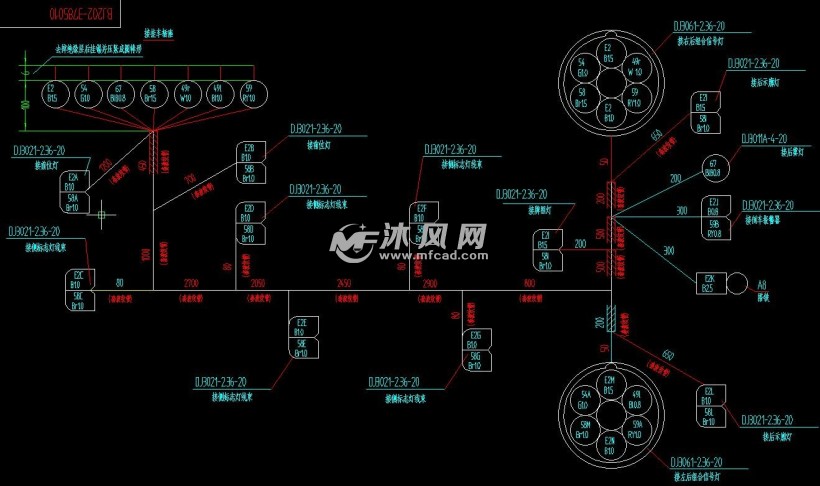 骨架式集装箱半挂车全套图纸