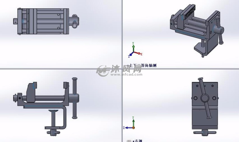 台虎钳的原理_液压锁紧式万向台虎钳的设计