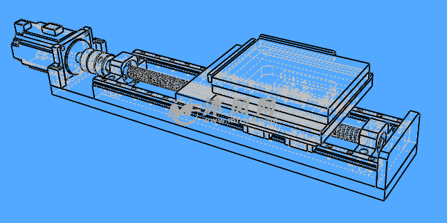 丝杠滑轨工作台