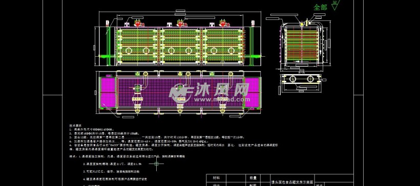 馒头面包食品醒发房方案图